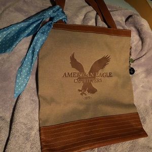 American Eagle Outfitters canvas tote bag